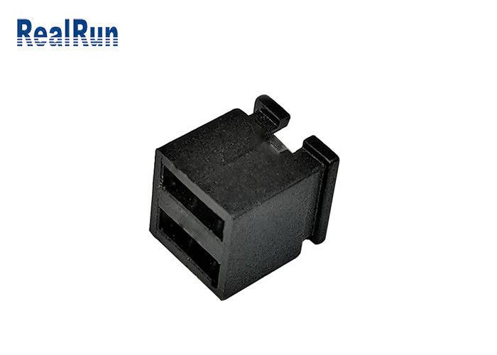 de Hoogte van 2*2P 3.0AMP PBT 4 Pin Header Connector Open Jumper GLB 2.54mm