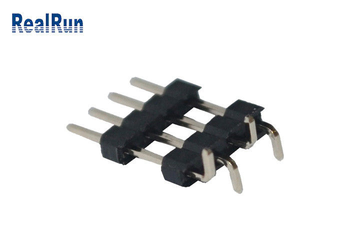 UL94V-0 messing PA6T 2.0mm Mannelijke de Kopbalschakelaar van PCB van SMT Pin Header 2amp