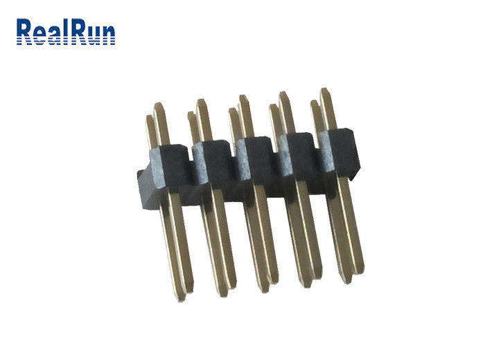 Van de de Rijkopbal van 30% GF PH2.54 de Dubbele Schakelaar PA6T 2*5P Pin Header PBT LCP