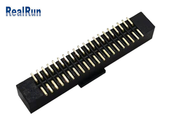 LCP-de Schakelaarmannetje 40 Speld SMD Pin Box DC2A van Idc van de Messingspa6t Kopbal met GLB