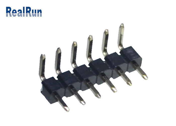 Tin Plating Nickel Pin Header-de Enige Rij van VCD DVD van het Schakelaarul94v-0 Soldeersel