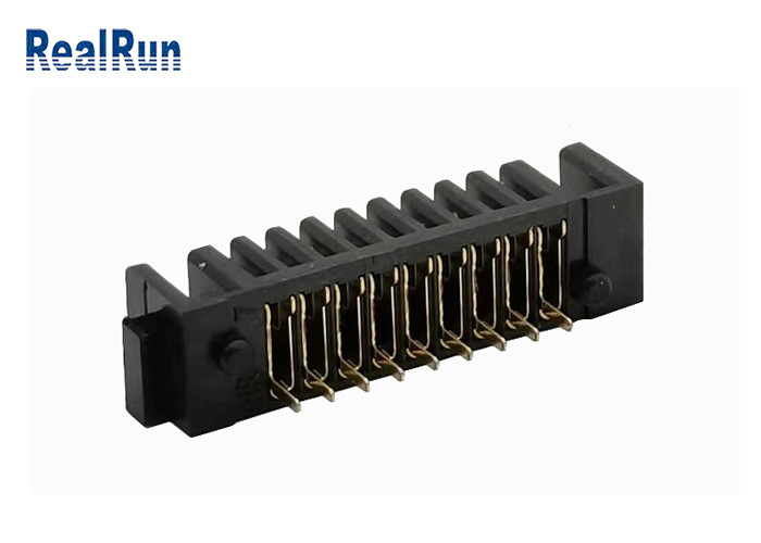 Nylon LCP-Vrouwelijk de Fosfoorbrons 2.0mm Hoogte 500VAC van de Batterijcelhouder 9P