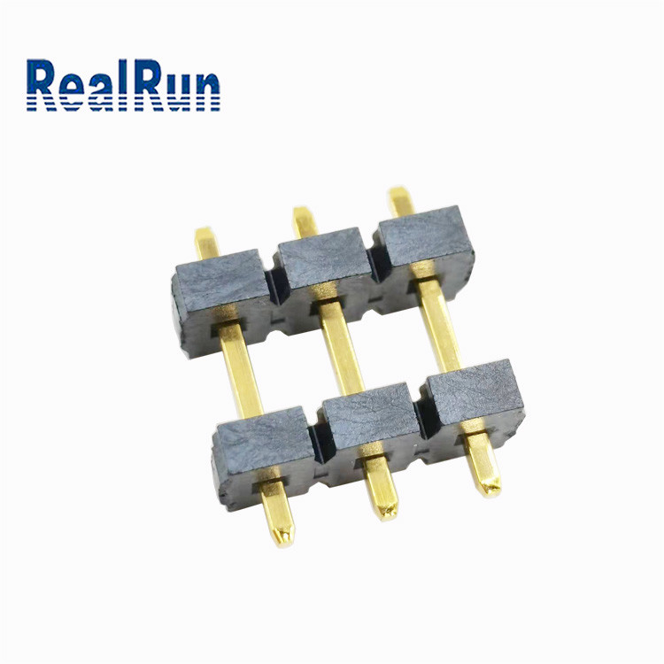 De Dubbele Laag Pin Header Gold Plated 3 Speldsq1.14 Schakelaar L16.8 van PBT LCP