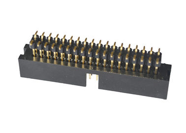 Dubbele Plastic Vakje Kopbal 2.54 Mm SMT Type de Raads Gouden Flits 3.0AMP van PCB