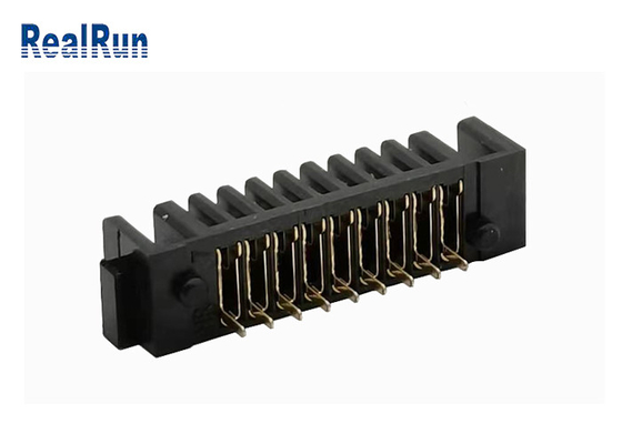 Nylon LCP-Vrouwelijk de Fosfoorbrons 2.0mm Hoogte 500VAC van de Batterijcelhouder 9P